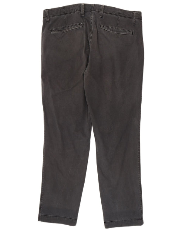 Gap Pantalón Chino Slim Fit para Hombre W34 L30 Algodón Gris