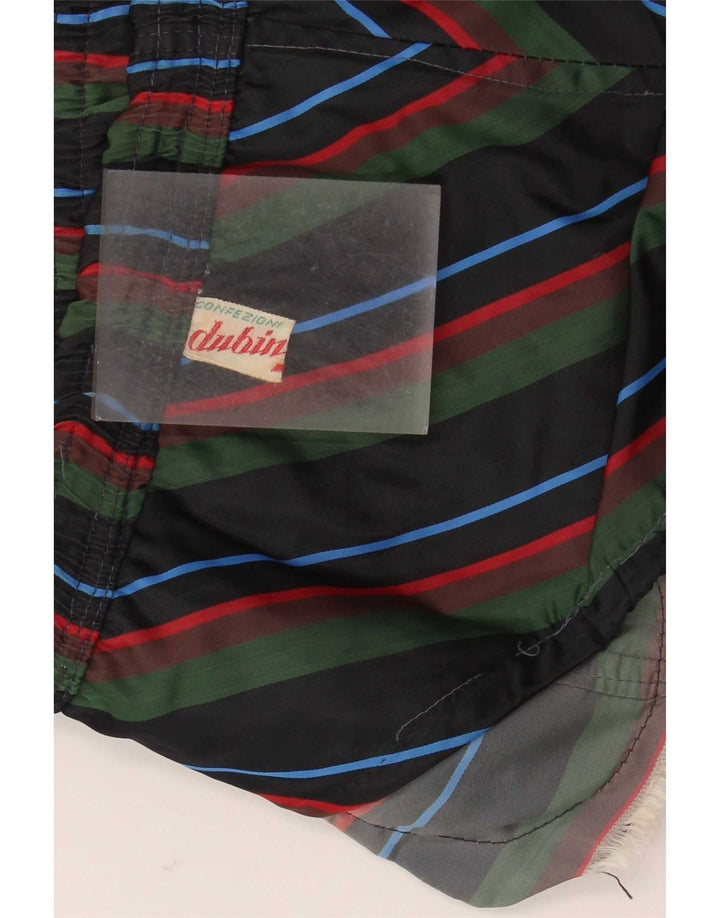 Dubin Bañador para Hombre Mediano Rayas Multicolores