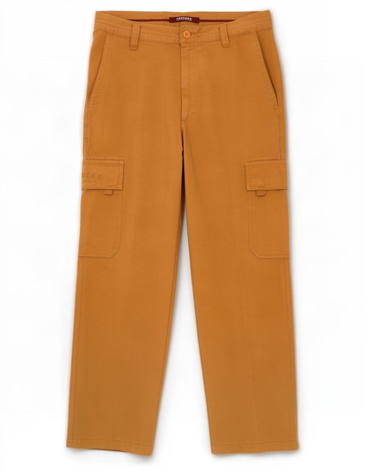 Pantalón Cargo Recto Hombre Carrera W32 L29 Beige
