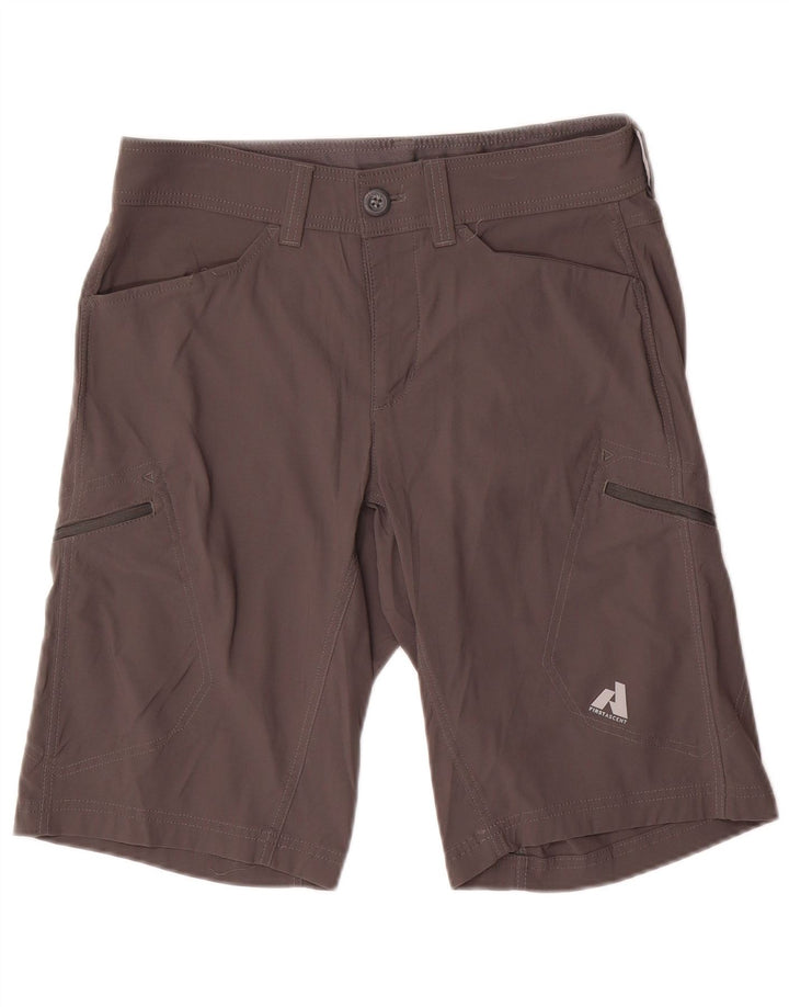 EDDIE BAUER Pantalones cortos cargo para hombre W30 Nylon gris medio