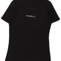 MAX & CO. Camiseta gráfica para mujer Top UK 12 Medium Black Cotton