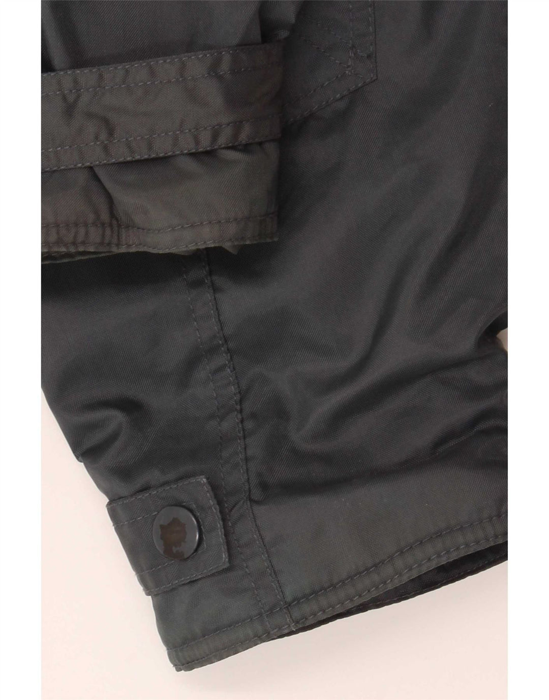 Americanino Chaqueta Bomber para Hombre UK 40 Grande Nylon Negro