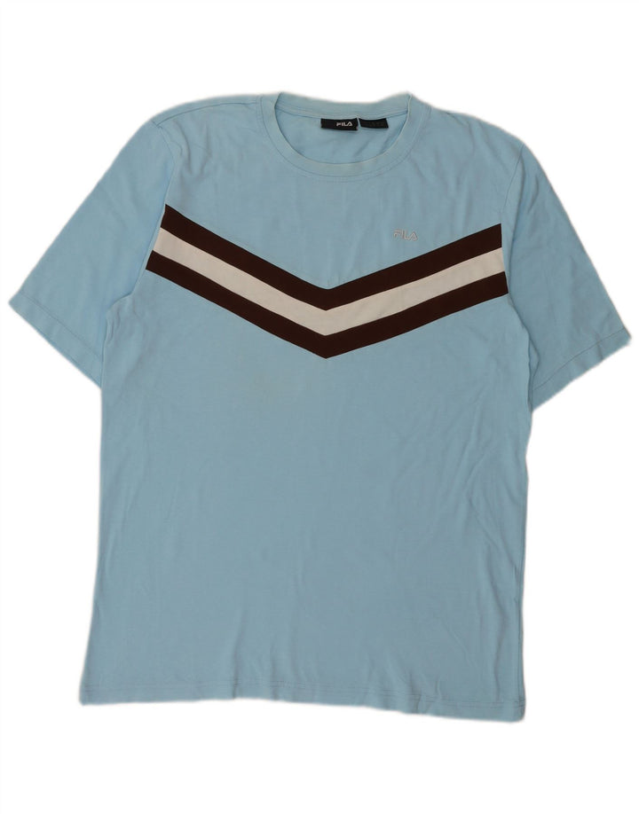 Camiseta Fila Hombre Top Medium Blue Colourblock