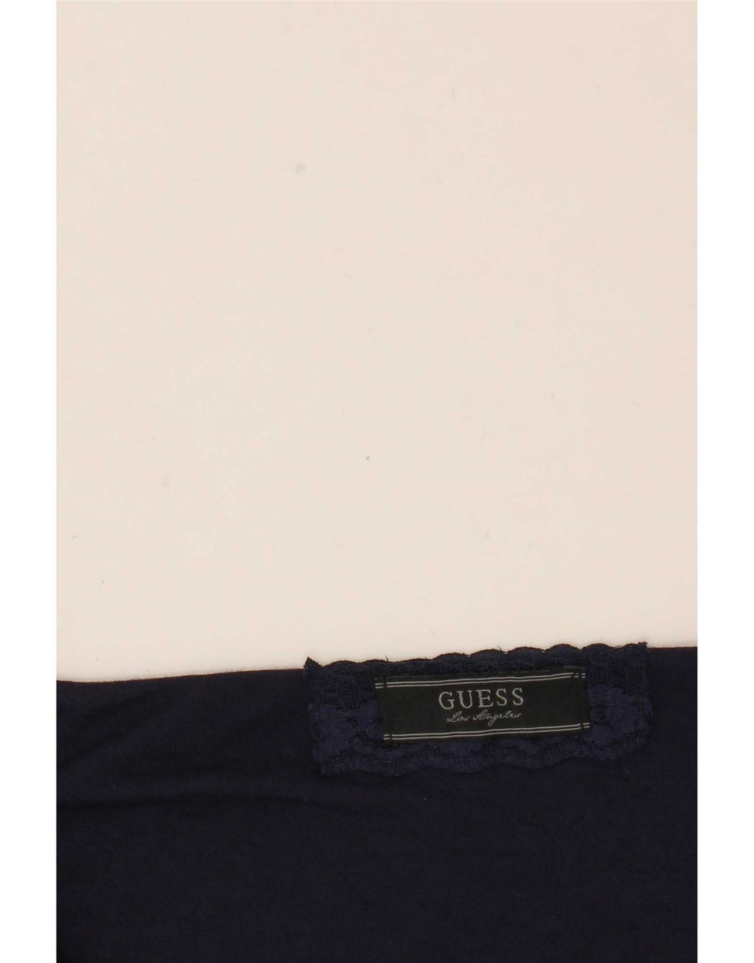 Guess Blusa sin mangas para mujer UK 8 Small Azul marino