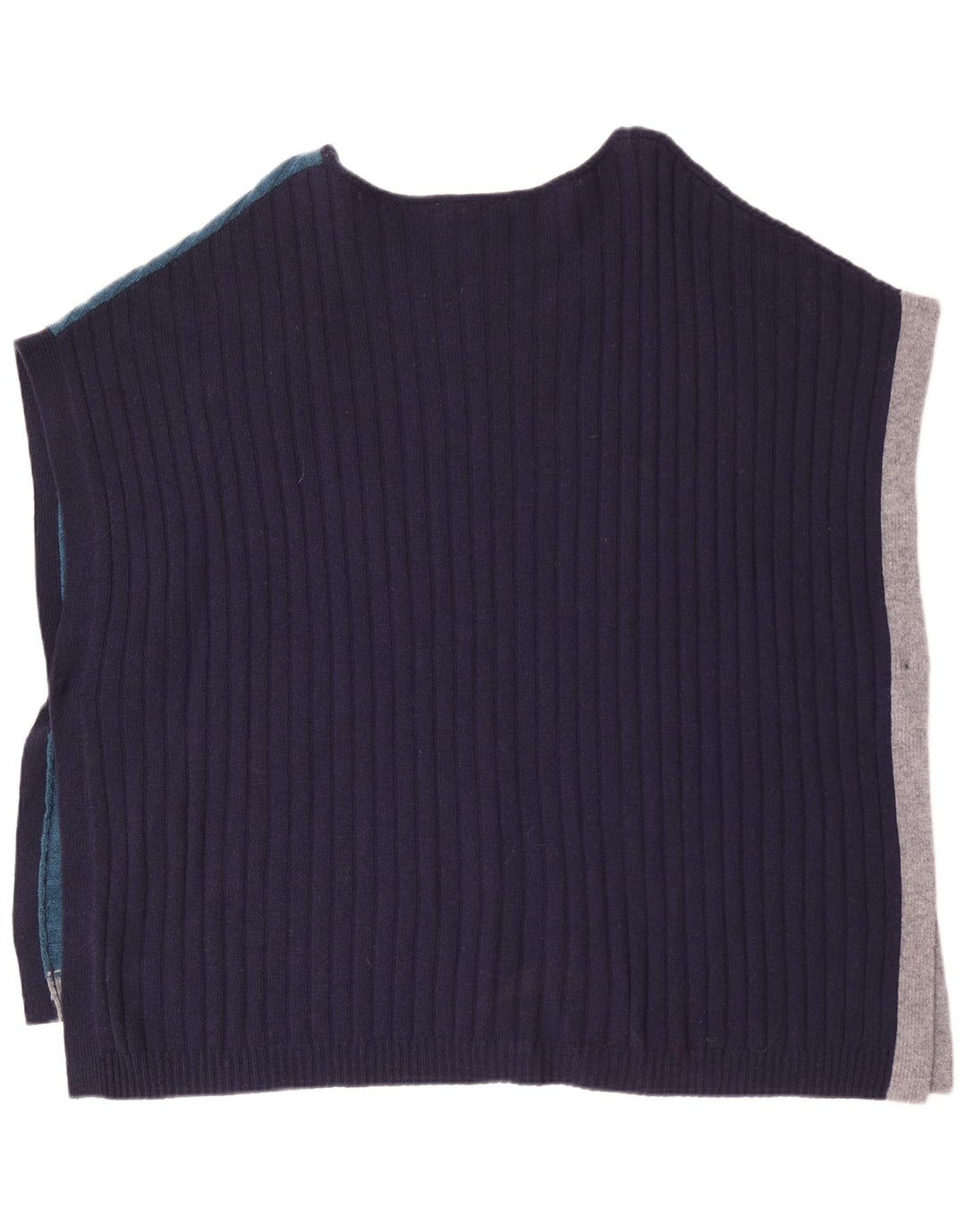 Jersey tipo poncho para mujer de White Stuff, talla grande, color azul marino
