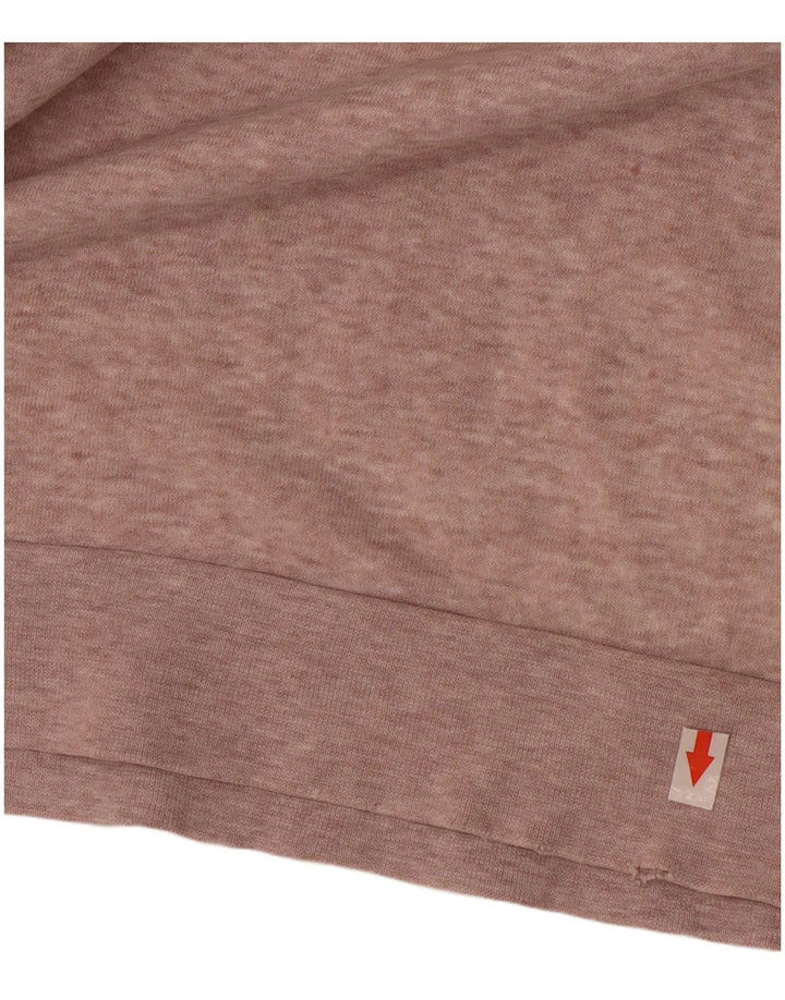 Adidas Hombre Sudadera Jumper Grande Rosa Algodón