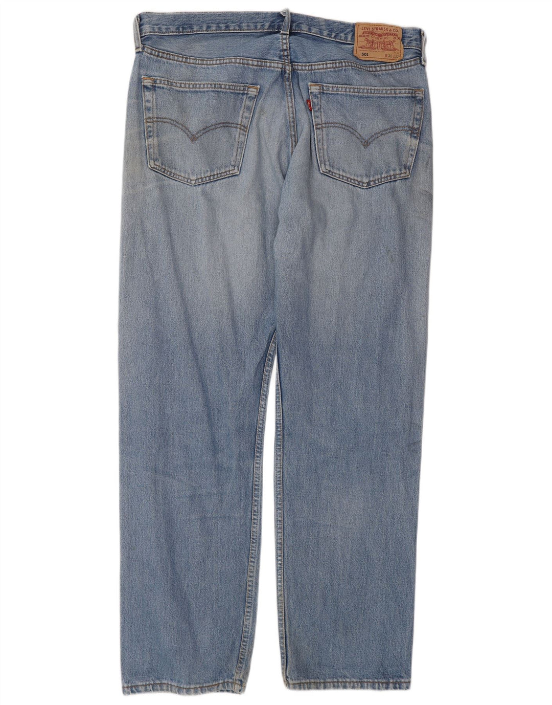Vaqueros Levi's Hombre Rectos W38 L32 Algodón Azul