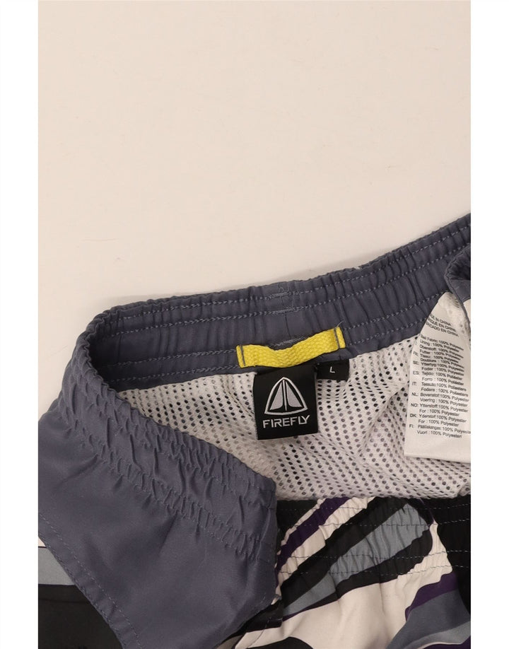 FIREFLY Bañador Hombre Grande Poliéster Geométrico Multicolor