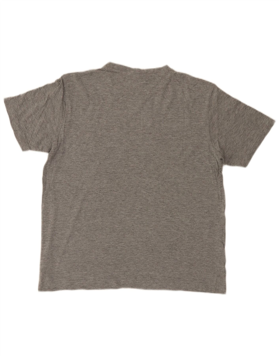 Ellesse Hombre Camiseta Gráfica Top Algodón Gris Medio