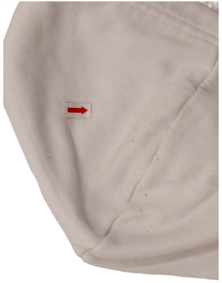 JORDAN Sudadera con capucha gráfica para niños 13-14 años XL Algodón blanco