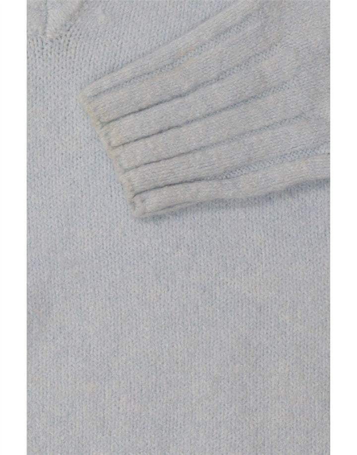 Marks & Spencer Jersey extragrande con cuello en V para mujer UK 6 XS Azul