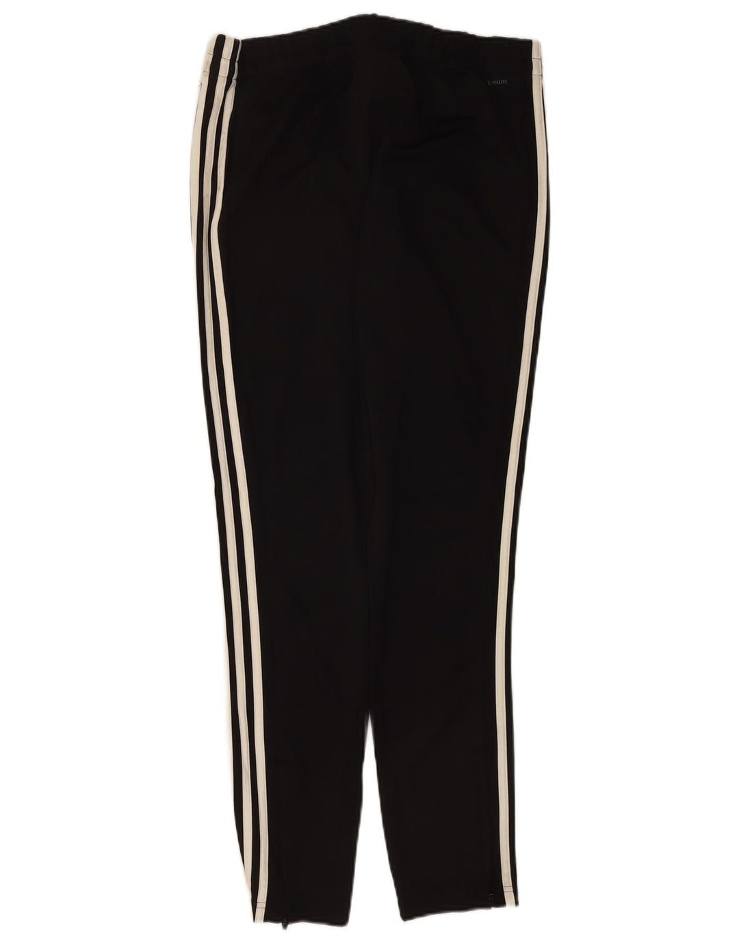 Adidas Mujer Climalite Chándal Pantalones UK 12/14 Mediano Negro Poliéster