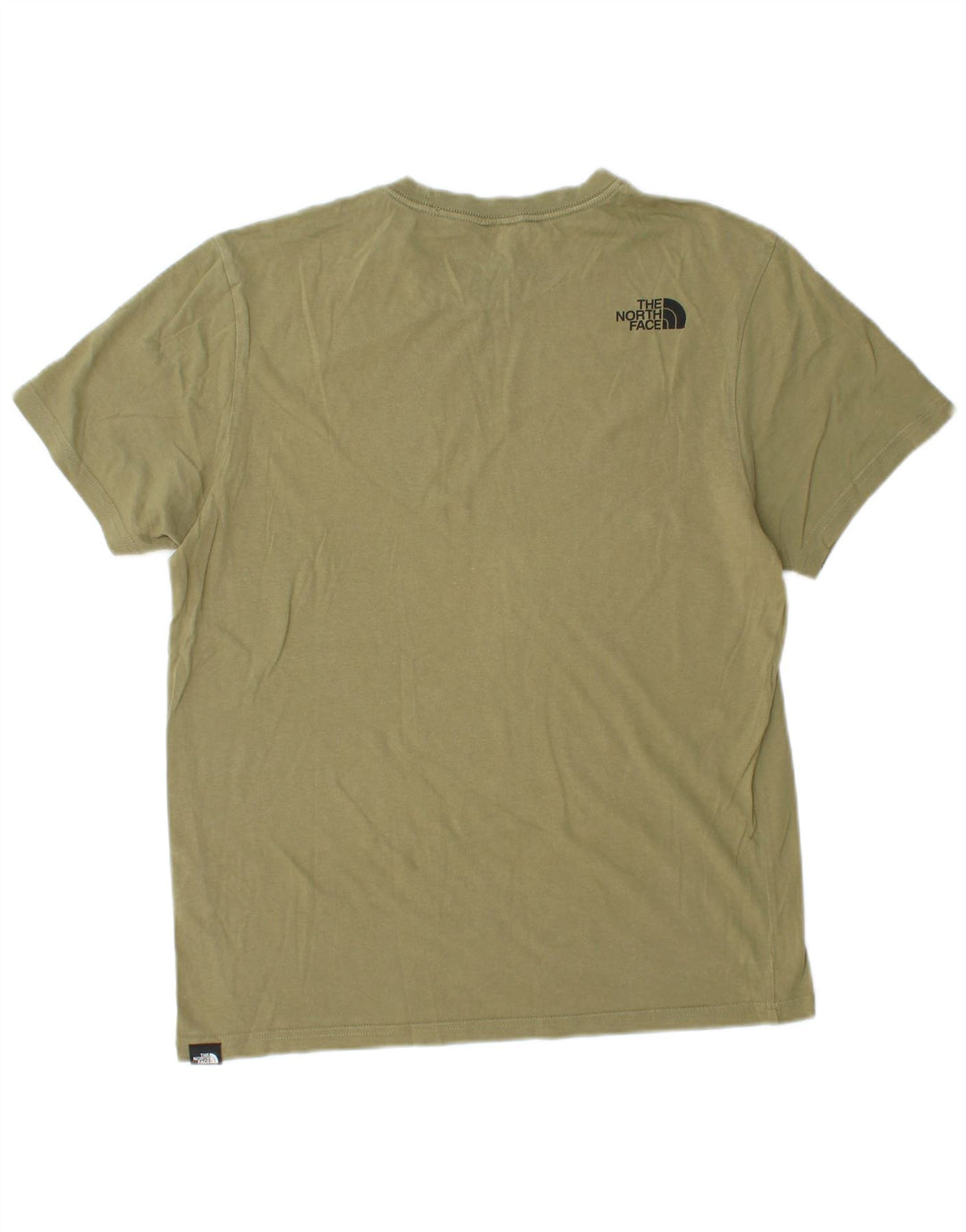 THE NORTH FACE Camiseta Hombre Top Medium Khaki Algodón