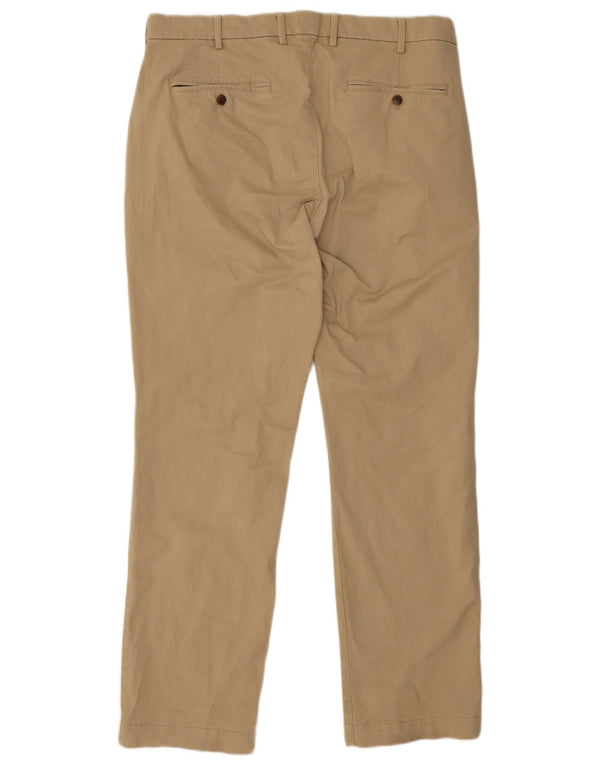 Pantalón chino recto Gap para hombre W36 L32 Algodón beige