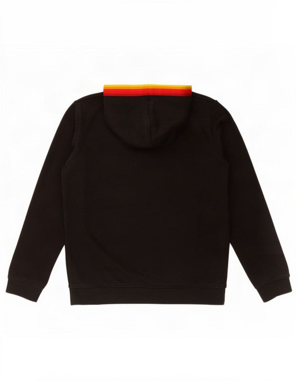 Ellesse Sudadera con capucha gráfica para niños 13-14 años Bloque de color negro