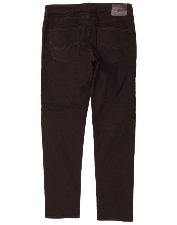 Jack & Jones Vaqueros ajustados para hombre W34 L34 Algodón negro