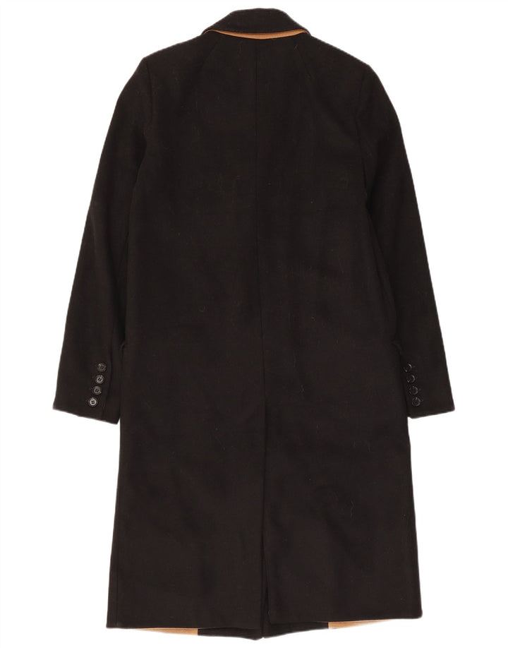 Topshop Abrigo para mujer UK 8 Small Lana negra