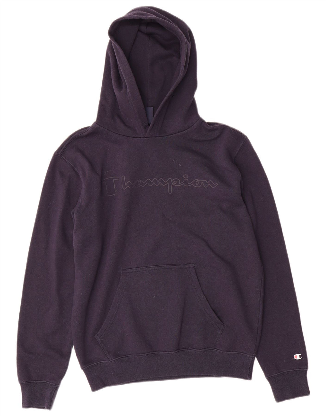 Champion Sudadera Con Capucha Gráfica Para Hombre Jersey Pequeño Azul Marino