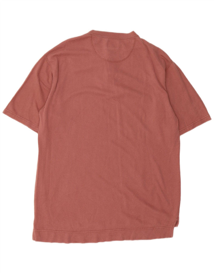 Dockers Polo para hombre de algodón rosa grande