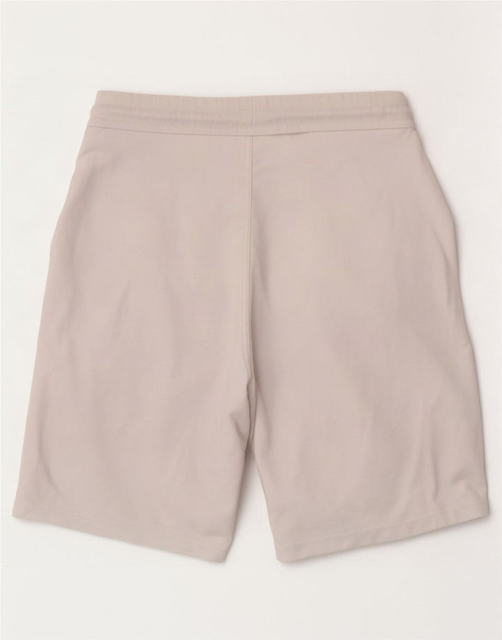 Calvin Klein Pantalones cortos deportivos para hombre de algodón blanco grande