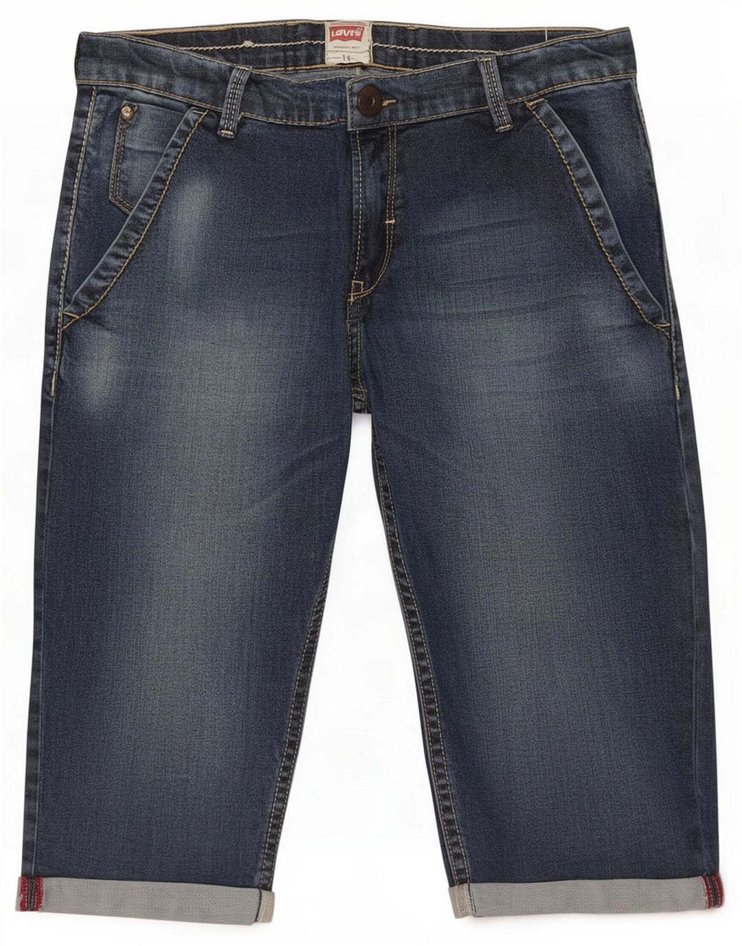Levi's Shorts vaqueros para niños 13-14 años W30 Azul