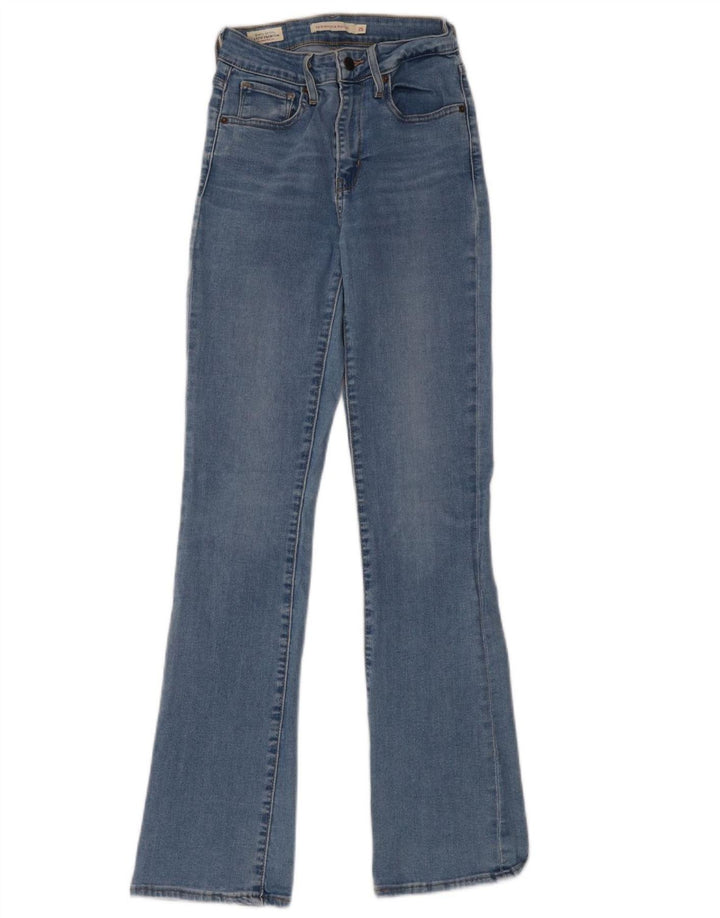 LEVI'S Jeans Acampanados De Cintura Alta Para Mujer W25 L32 Algodón Azul