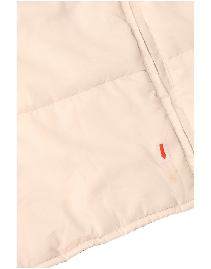 LOTTO Chaleco acolchado gráfico para hombre IT 52 XL Poliéster blanco