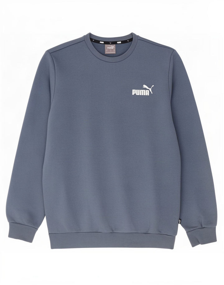Puma Hombre Sudadera Jumper Small Azul Algodón