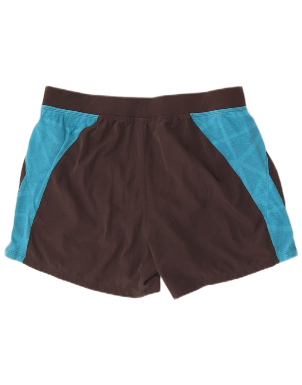 Under Armour Hombre Heat Gear Sport Shorts XL Gris Colorblock