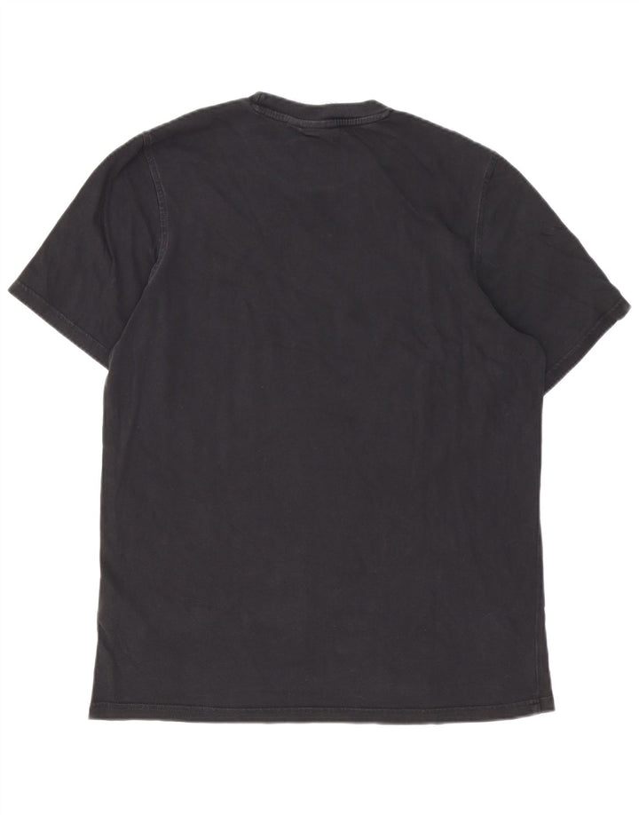 ADIDAS Camiseta gráfica para hombre Top Mediano Algodón negro