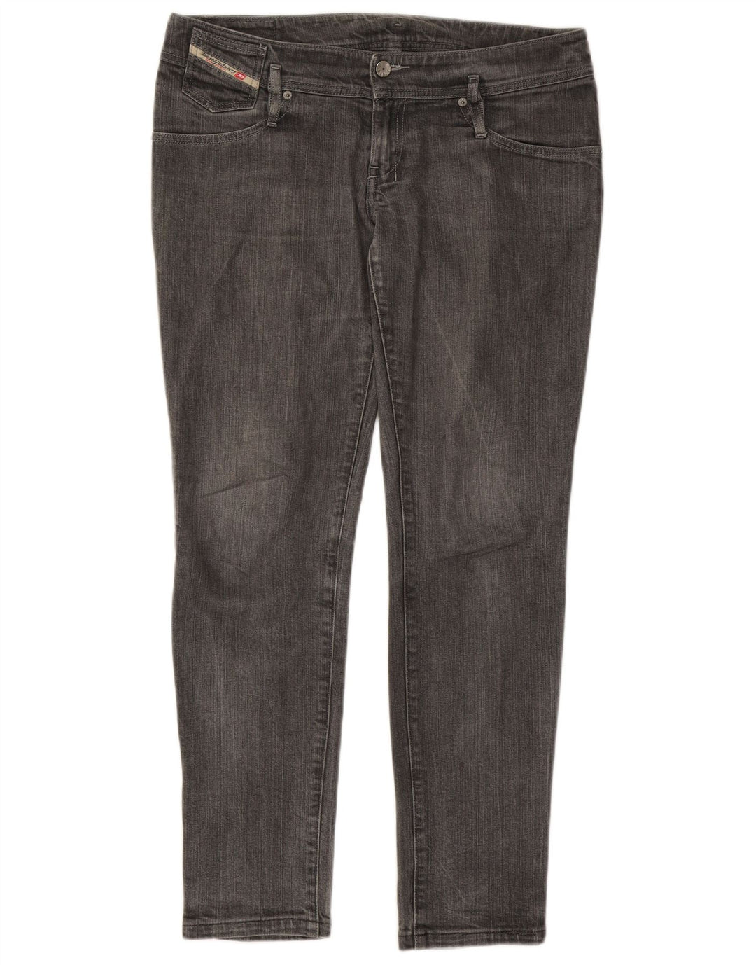 Vaqueros pitillo para mujer Diesel W32 L30 Algodón gris