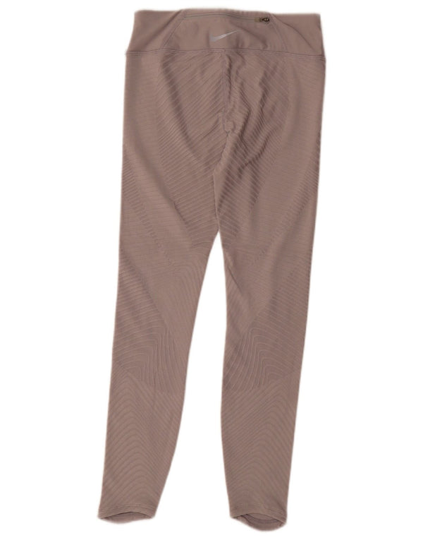 Nike - Leggings Dri Fit para mujer, talla 4 XS, color gris a rayas
