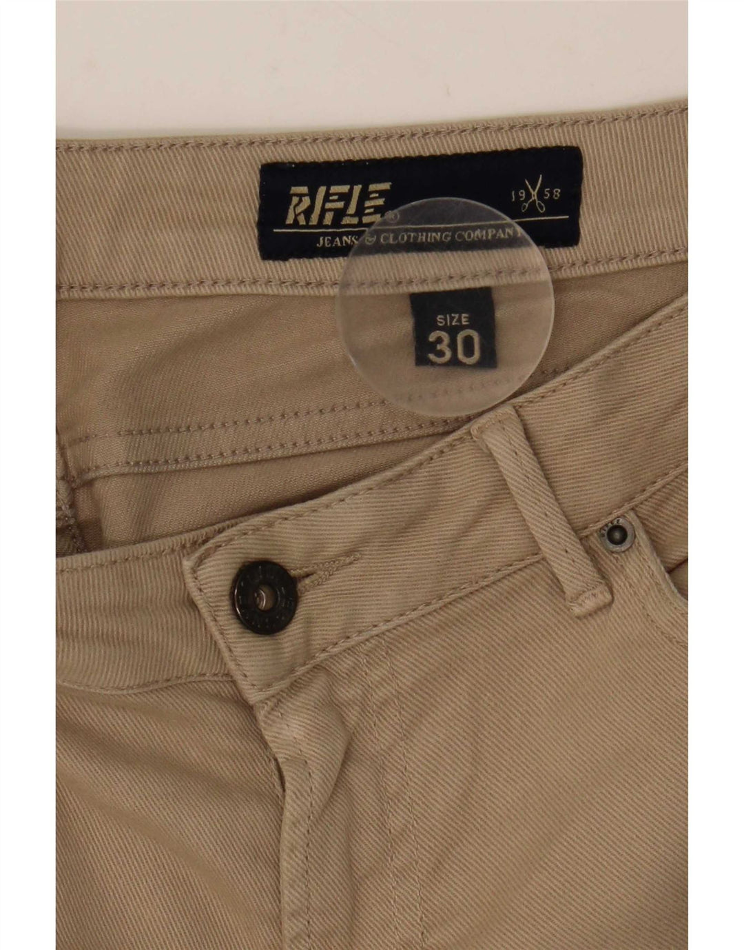 Vaqueros pitillo para mujer Rifle W30 L29 Beige