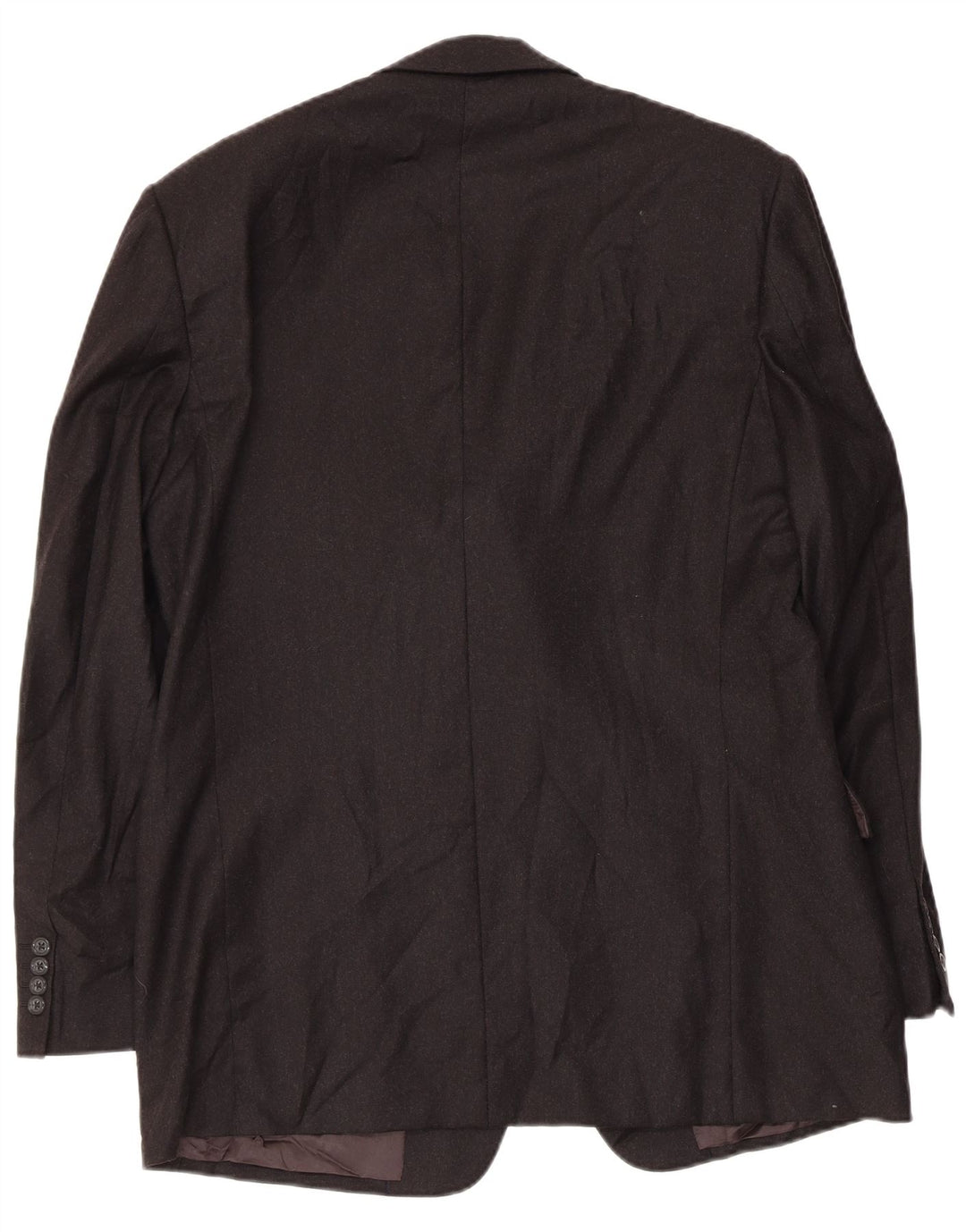 Burberrys Chaqueta tipo blazer de 3 botones para hombre IT 52 Large Lana negra