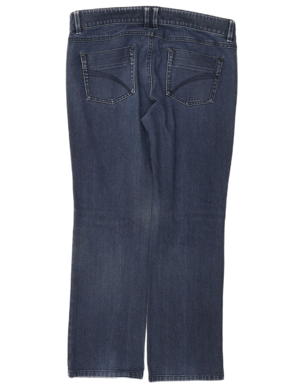 Marks & Spencer Jeans rectos autograph para mujer UK 40 Large W34 L28 Azul