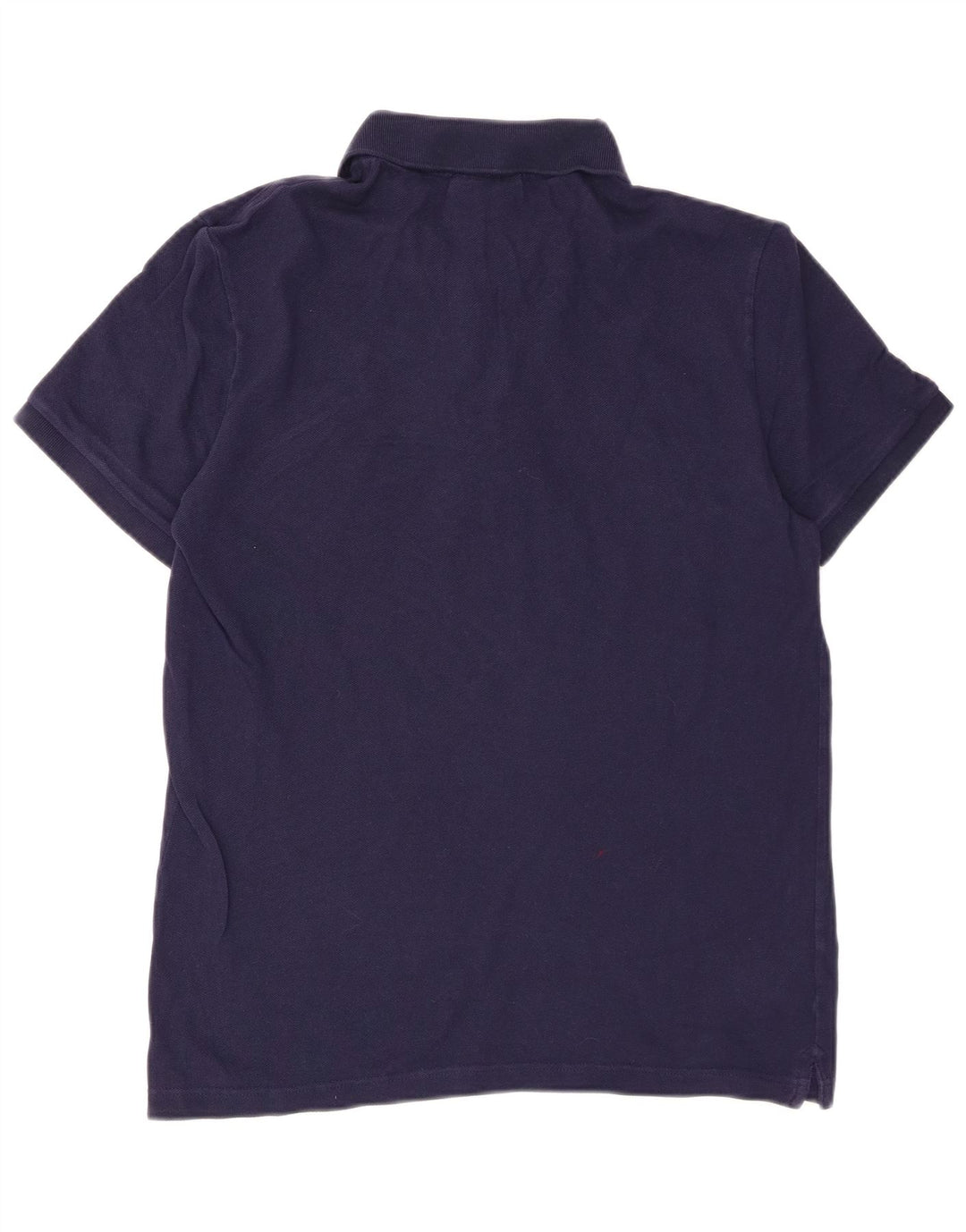 LACOSTE Polo ajustado para hombre talla 4 mediano algodón azul marino