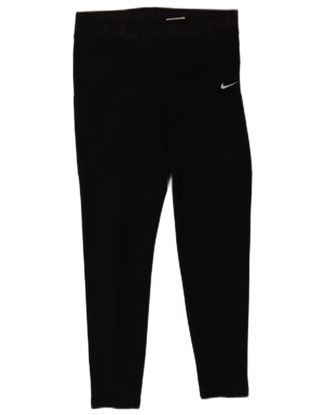 Nike Leggings cortos para mujer UK 44 Mediano Negro Poliéster