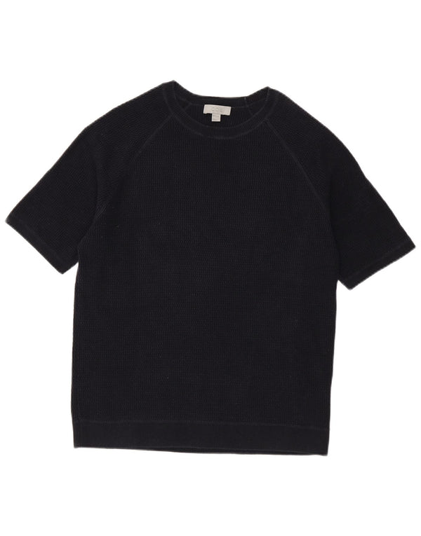 Cos Camiseta para hombre Top Medium Azul Marino Algodón
