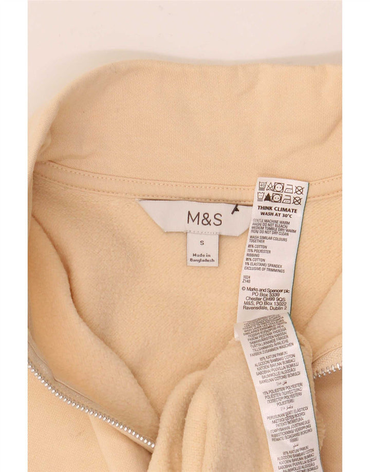Marks & Spencer - Sudadera extragrande para mujer, talla 10, color beige