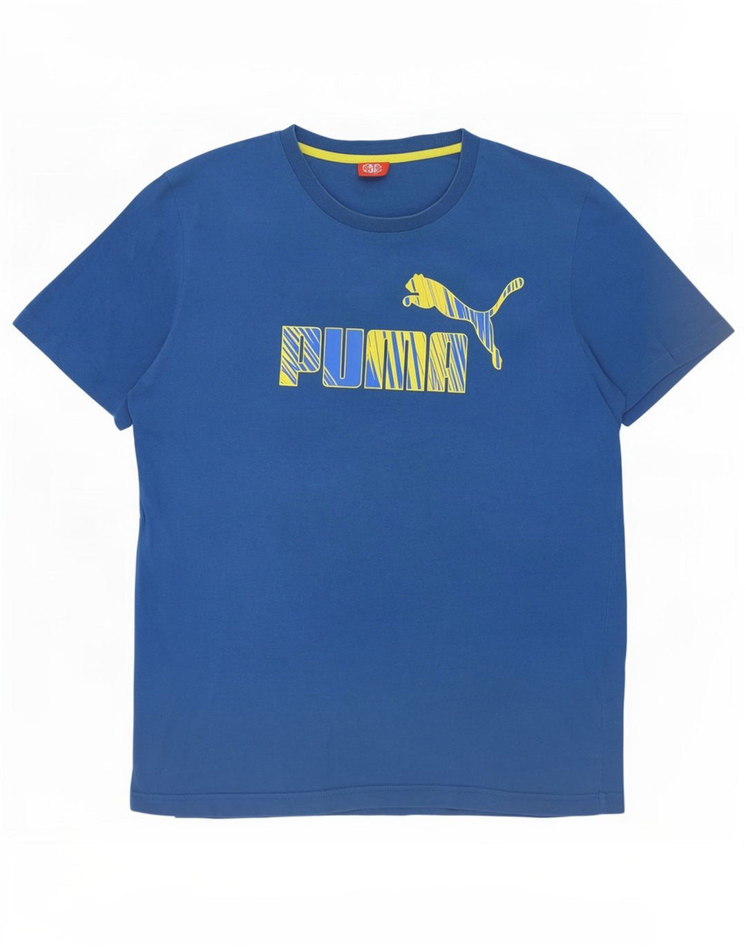 Puma - Camiseta gráfica para hombre, talla grande, color azul