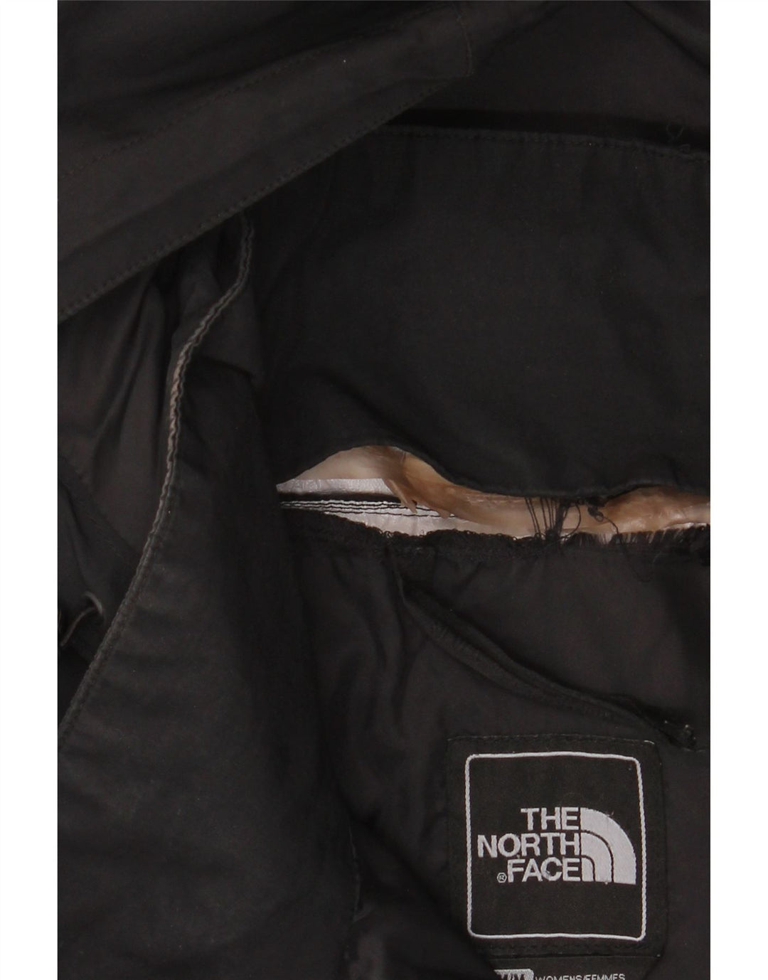 Gabardina con capucha para mujer The North Face UK 44 Poliéster negro mediano