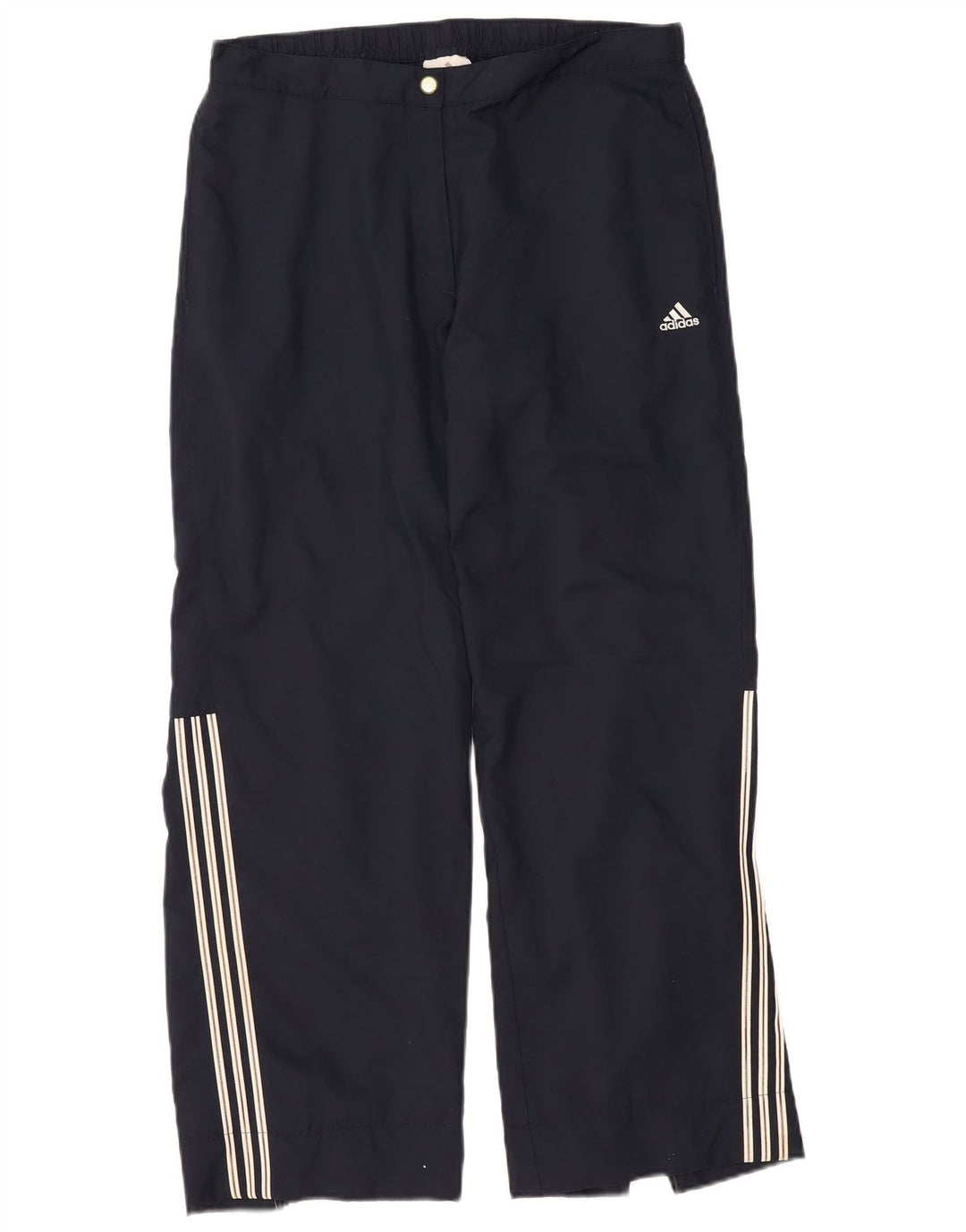ADIDAS Pantalones de chándal para mujer UK 46 Grande Azul marino Poliéster