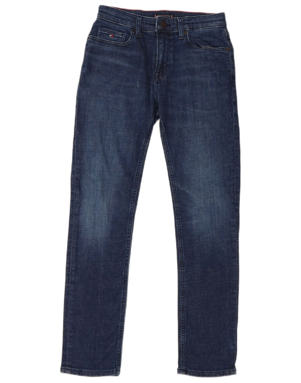 Tommy Hilfiger Vaqueros ajustados para niños 11-12 años W24 L26 Algodón azul
