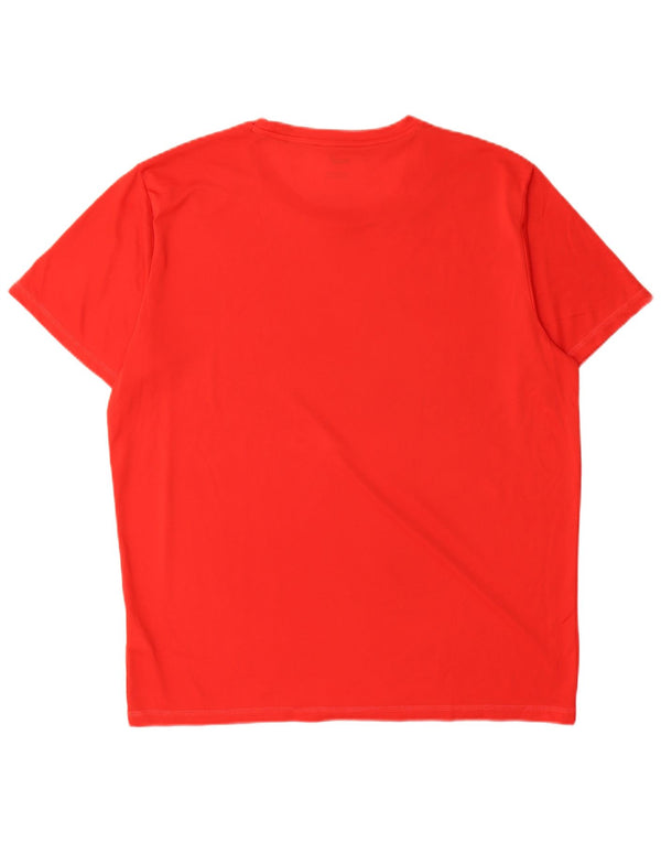 Camiseta Puma Hombre Top Grande Poliéster Rojo