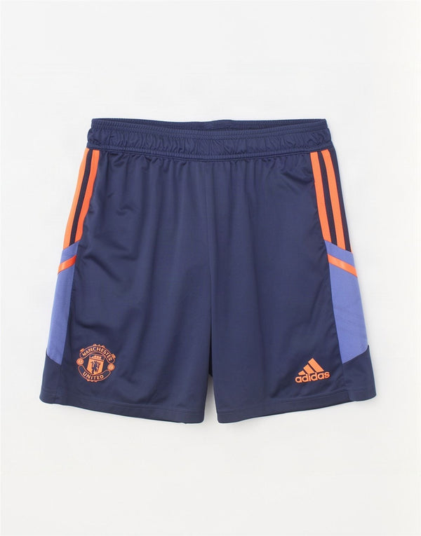 Adidas Pantalón corto deportivo Manchester United para niño 15-16 años Azul marino