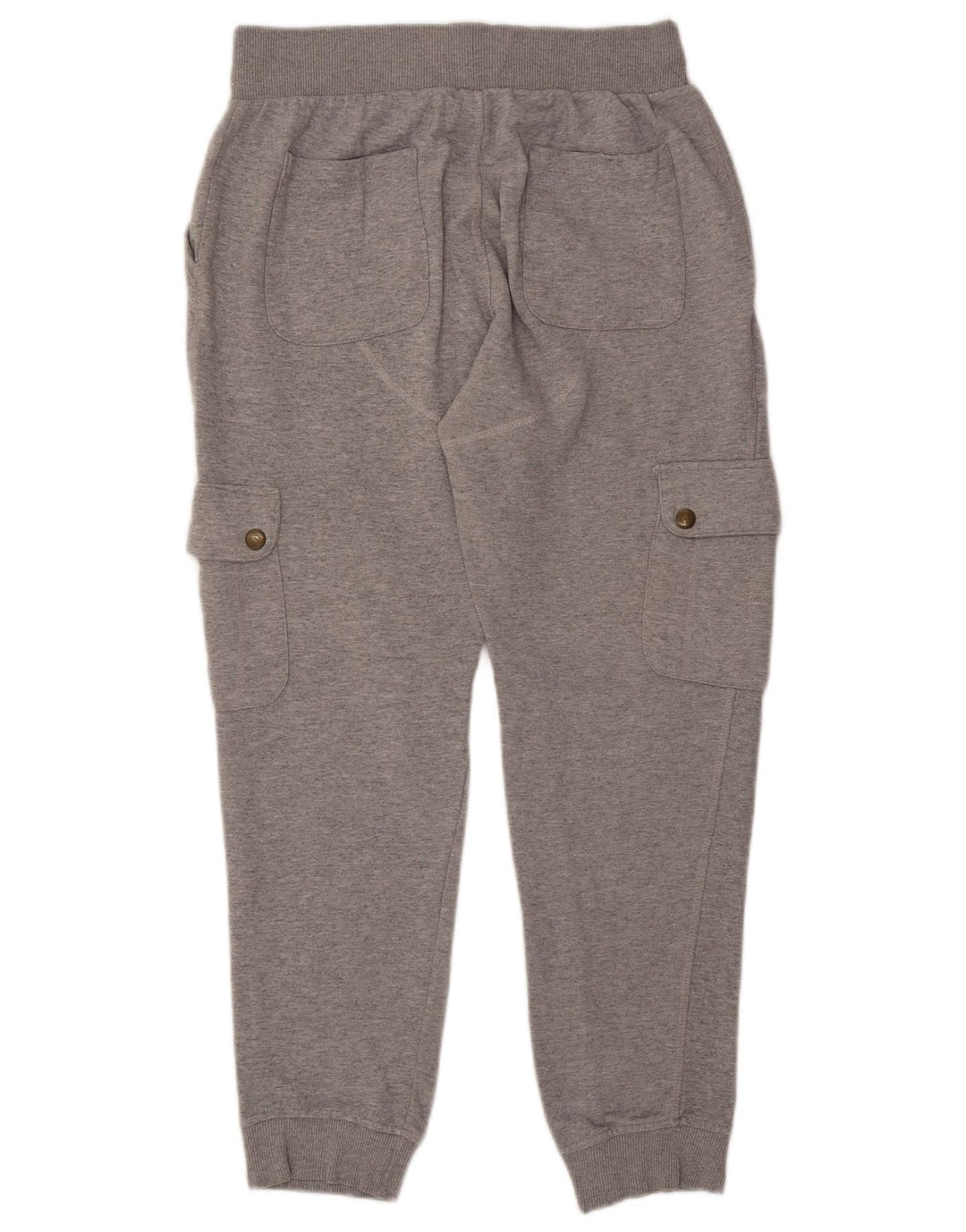 ADIDAS Hombre Cargo Chándal Pantalones Joggers Pequeño Algodón Gris