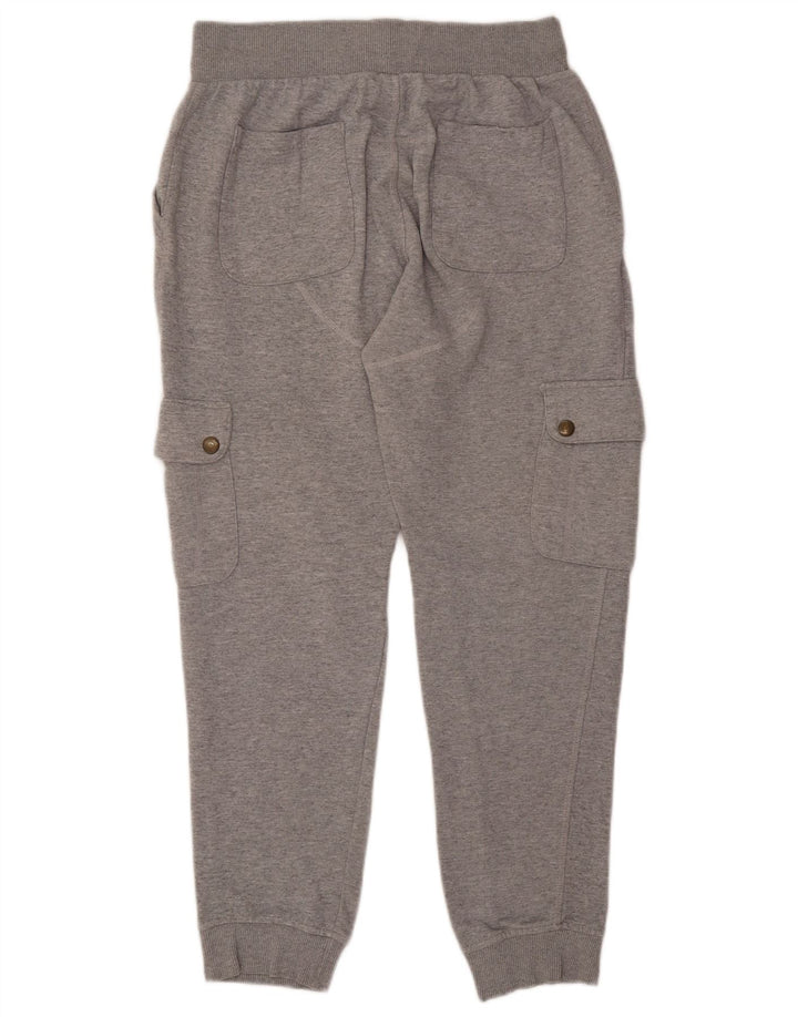 ADIDAS Hombre Cargo Chándal Pantalones Joggers Pequeño Algodón Gris