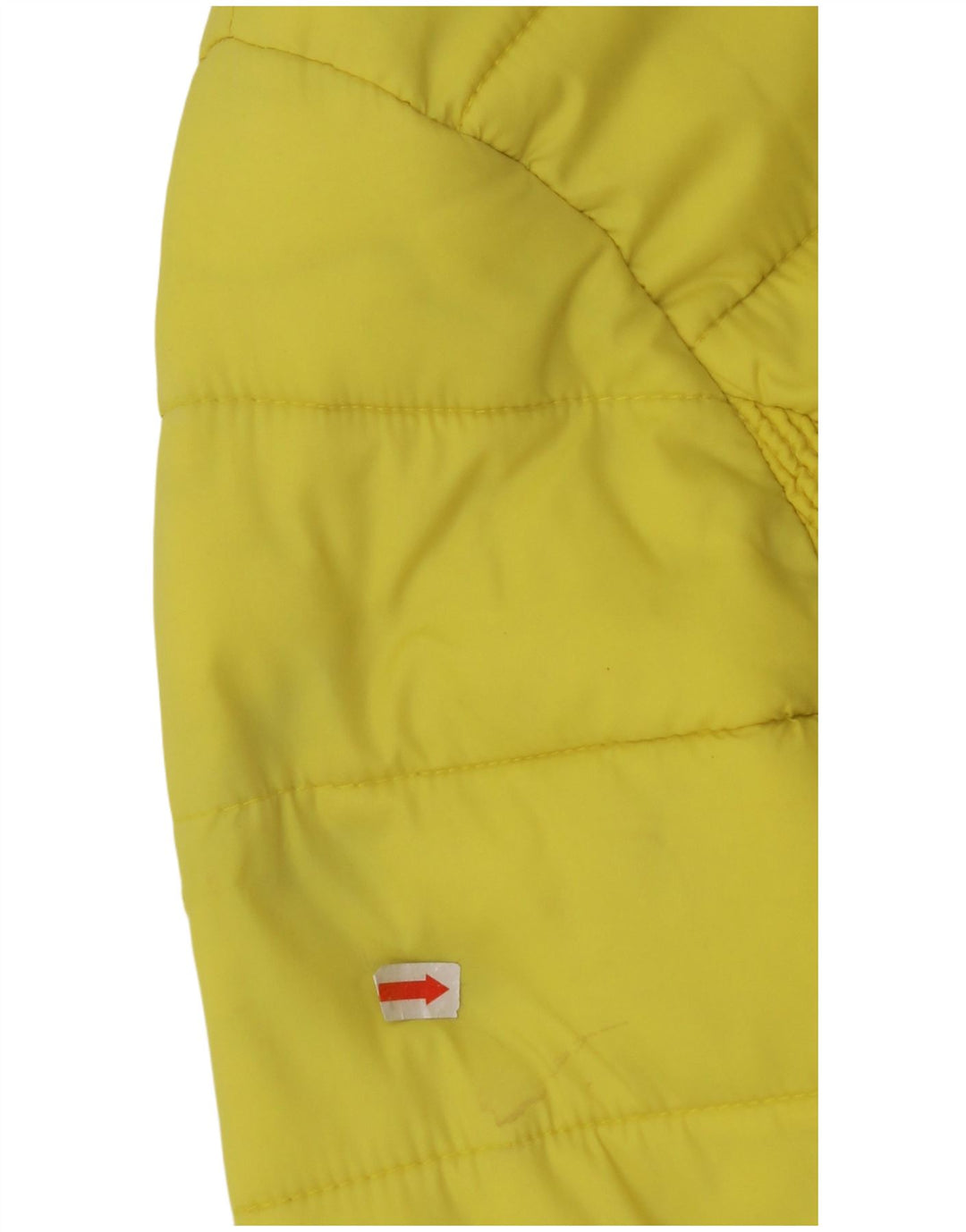 SUPERDRY Chaqueta acolchada con capucha para mujer UK 44 Medium Yellow Nylon