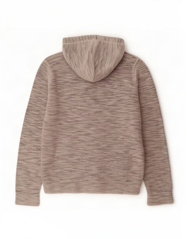 Sudadera con capucha y cremallera para hombre de Fat Face Gris medio moteado