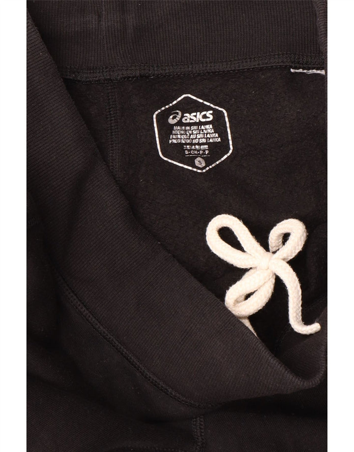 Asics - Pantalón de chándal gráfico para mujer, talla 40, color negro